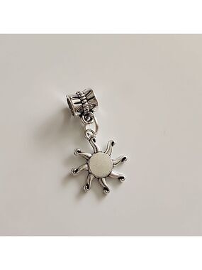 SUN Charm for Charm Bracelet Fits Pandora Tibeten alloys